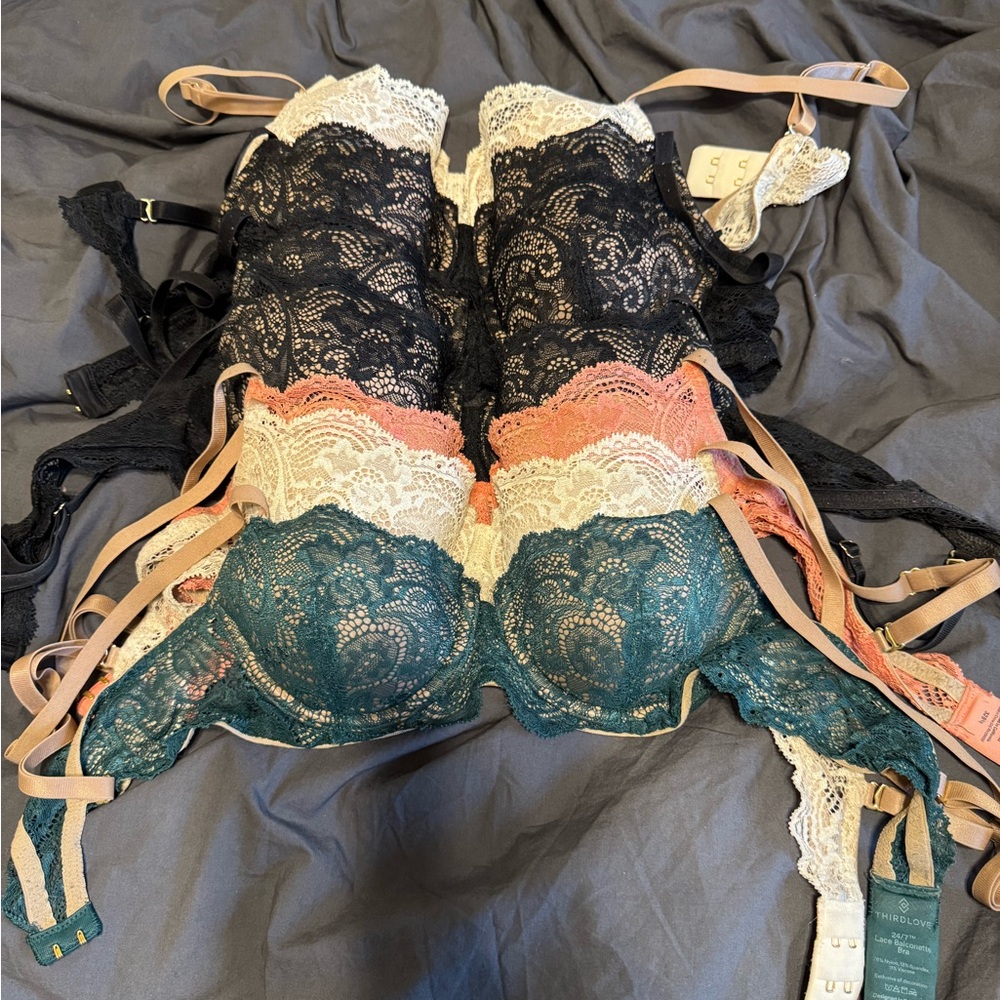 ThirdLove 24/7® Lace Balconette Bras / 32B½